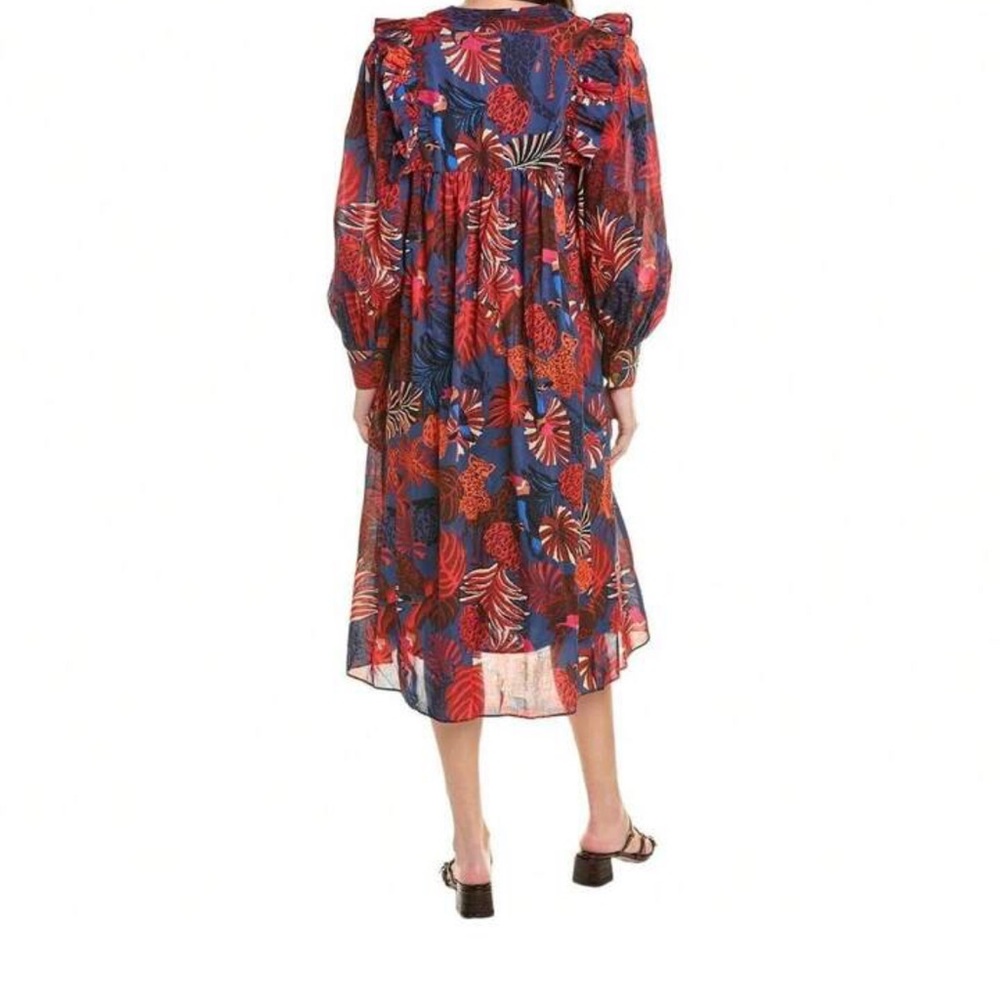 FARM Rio Animal Tapestry Midi Dress Medium - Picture 2 of 4